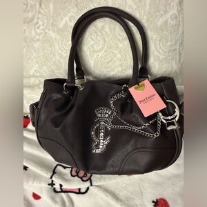 Juicy Couture Brown  Handbag 👜 with gorgeous bling charm